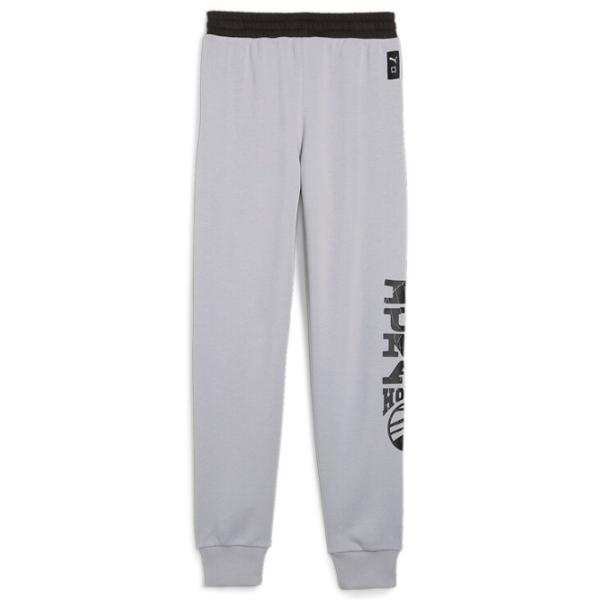 Pantaloni sportivi pentru băieți Puma Basketball Blueprint Sweatpants Tr 140/ Gray photo 2 Pantaloni sportivi pentru băieți Puma Basketball Blueprint Sweatpants Tr 140/ Gray photo 2