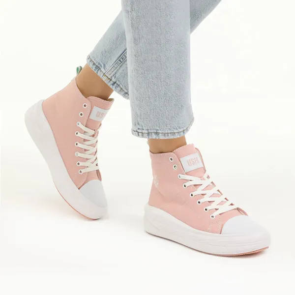 Adidași pentru femei U.S. Polo Assn. Clementine Tex 3FX Primăvară/ Beige photo 8 Adidași pentru femei U.S. Polo Assn. Clementine Tex 3FX Primăvară/ Beige photo 8