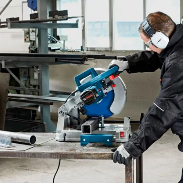 Дисковая пила Bosch GCD 12 JL 305 мм / Синий photo 5