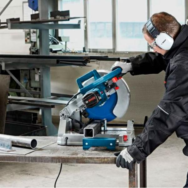 Дисковая пила Bosch GCD 12 JL 305 мм / Синий photo 5