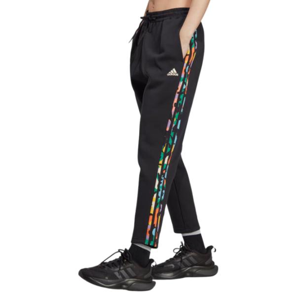 Pantaloni sportivi pentru femei Adidas W Aop Reg Pnt XL/ Black photo 3