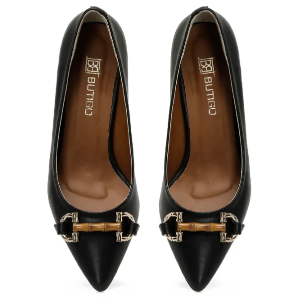 Pantofi pentru femei Butigo 23K-116 3PR 38/ Black photo 4