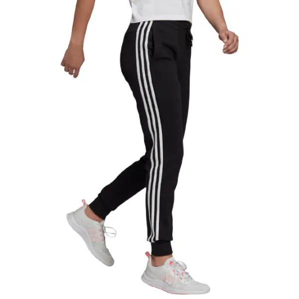Спортивные брюки для женщин Adidas Essentials 3 Stripes French Terry S/ Черный photo 2