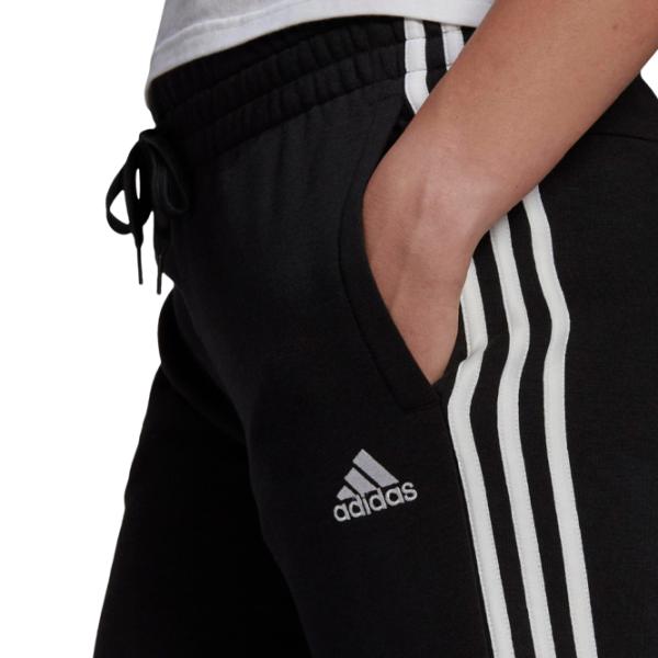 Спортивные брюки для женщин Adidas Essentials 3 Stripes French Terry S/ Черный photo 4