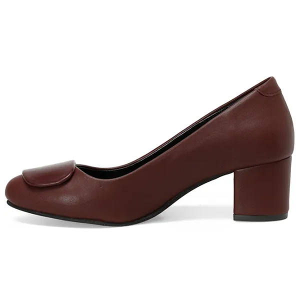 Pantofi pentru femei Miss F DW23006 3PR 39/ Bordo photo 3 Pantofi pentru femei Miss F DW23006 3PR 39/ Bordo photo 3