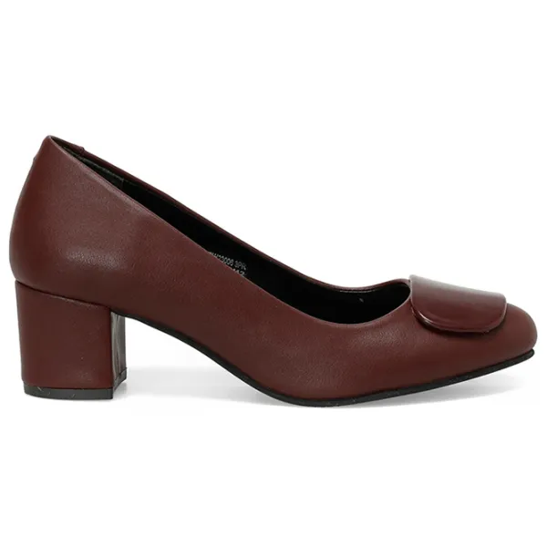 Pantofi pentru femei Miss F DW23006 3PR 38/ Bordo photo 2 Pantofi pentru femei Miss F DW23006 3PR 38/ Bordo photo 2