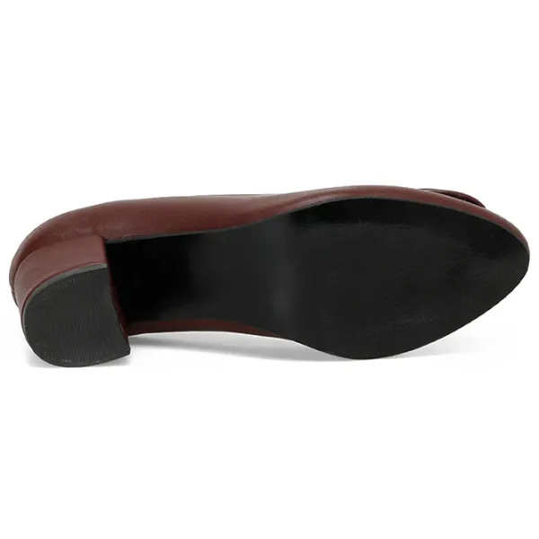 Pantofi pentru femei Miss F DW23006 3PR 38/ Bordo photo 6 Pantofi pentru femei Miss F DW23006 3PR 38/ Bordo photo 6