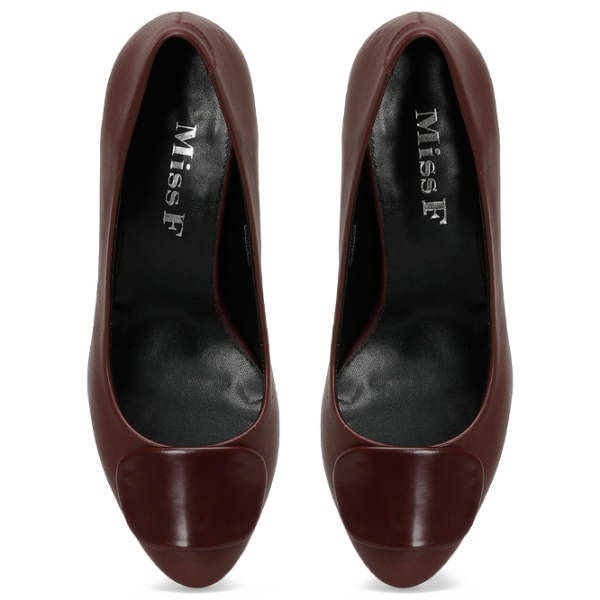 Pantofi pentru femei Miss F DW23006 3PR 37/ Bordo photo 4 Pantofi pentru femei Miss F DW23006 3PR 37/ Bordo photo 4