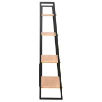 Стеллаж Deco Amara 180см x 64см x 44см cm/ ЛДСП/ Black photo 3