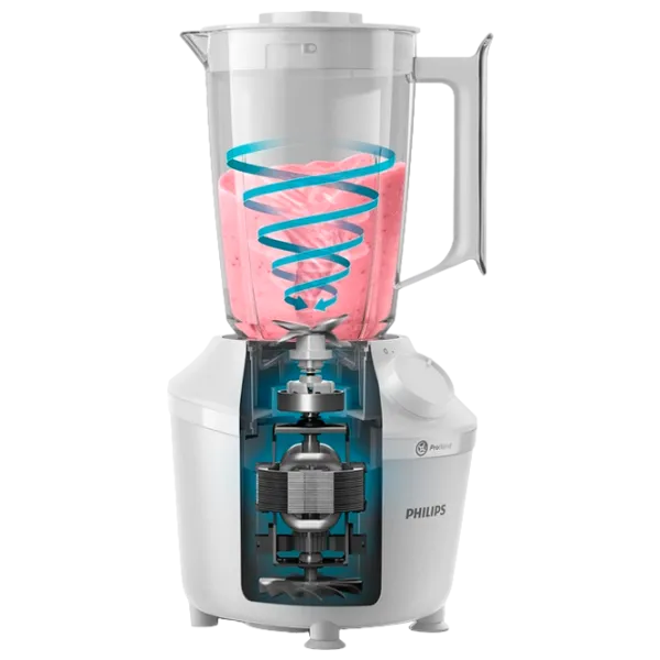 Blender staționar Philips HR2041/17 450 W / White photo 2