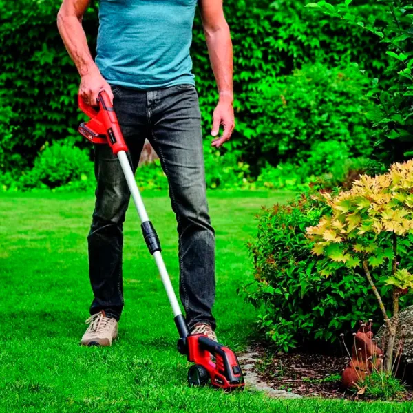 Mașină de tuns gard viu Einhell GE-CG 18/ 100 Li T-Solo 34.103.10 Red photo 5