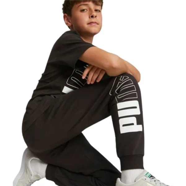Спортивные брюки для мальчиков Puma Power Winterized Sweatpants B 176/ Черный photo 3 Спортивные брюки для мальчиков Puma Power Winterized Sweatpants B 176/ Черный photo 3