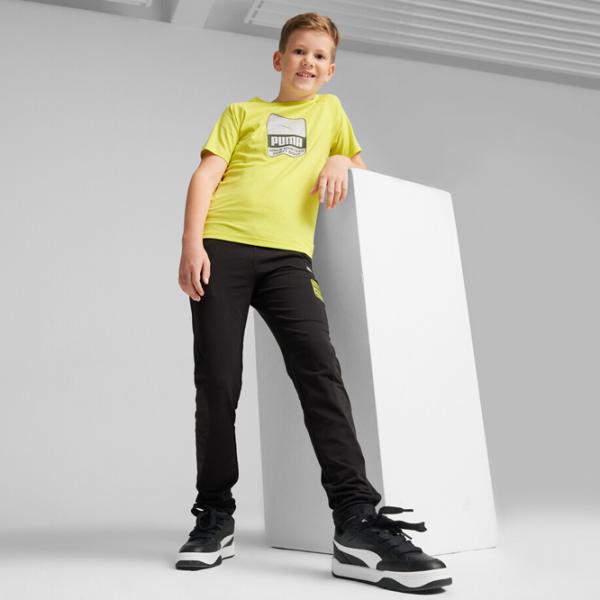 Tricou pentru băieți Puma Active Sports Graphic Tee B 140/ Lime Sheen photo 5 Tricou pentru băieți Puma Active Sports Graphic Tee B 140/ Lime Sheen photo 5