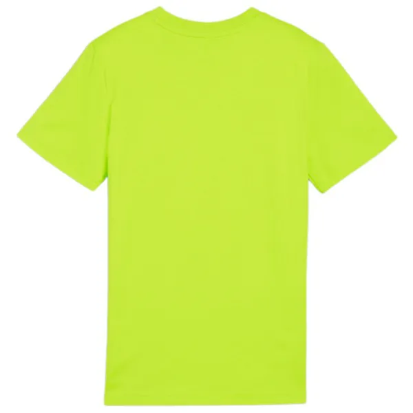 Tricou pentru băieți Puma Basketball Blueprint Tee B 140 / Lime Pow photo 2 Tricou pentru băieți Puma Basketball Blueprint Tee B 140 / Lime Pow photo 2