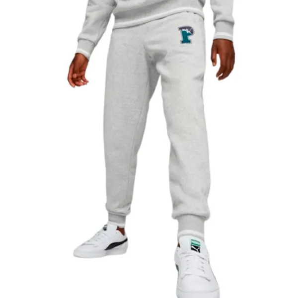 Спортивные брюки для мальчиков Puma Squad Sweatpants Fl Cl 176/ Серый photo 3 Спортивные брюки для мальчиков Puma Squad Sweatpants Fl Cl 176/ Серый photo 3