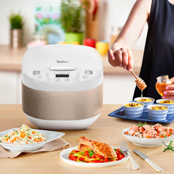Мультиварка Tefal RK622130 750 Вт/ Белый photo 10