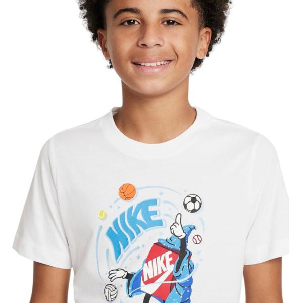 Футболка для мальчиков Nike K Nsw Tee Boxy 1 XL / Белый photo 4 Футболка для мальчиков Nike K Nsw Tee Boxy 1 XL / Белый photo 4