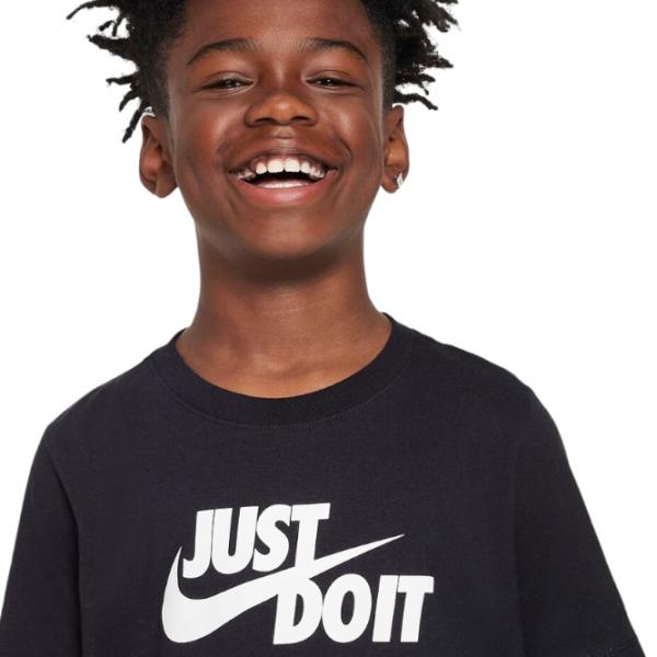 Футболка для мальчиков Nike K Nsw Tee Jdi Swoosh 2 XS / Черный photo 4 Футболка для мальчиков Nike K Nsw Tee Jdi Swoosh 2 XS / Черный photo 4