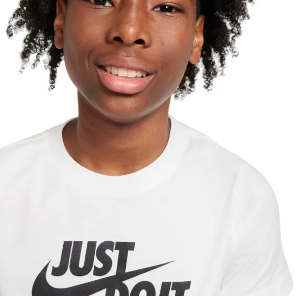 Футболка для мальчиков Nike K Nsw Tee Jdi Swoosh 2 XS / Белый photo 4 Футболка для мальчиков Nike K Nsw Tee Jdi Swoosh 2 XS / Белый photo 4