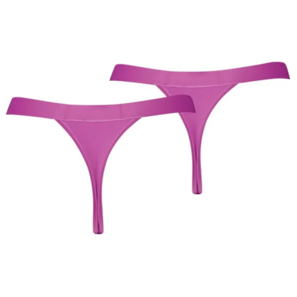 Chiloți pentru femei Puma String 2Packed M/ Purple/ Tanga photo 2
