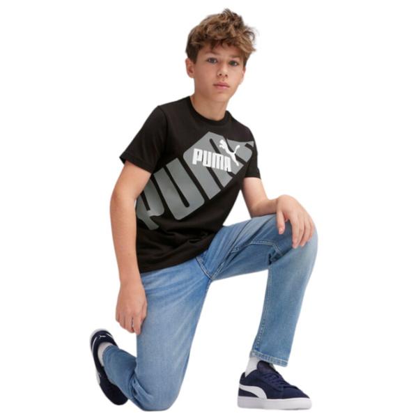 Футболка для мальчиков Puma Power Graphic Tee B 128/ Черный photo 5 Футболка для мальчиков Puma Power Graphic Tee B 128/ Черный photo 5