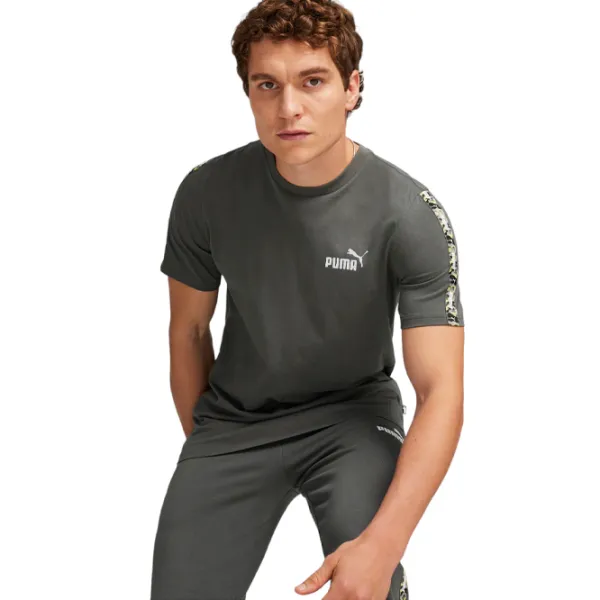 Футболка для мальчиков Puma Ess Tape Camo Tee B 140/ Серый photo 3 Футболка для мальчиков Puma Ess Tape Camo Tee B 140/ Серый photo 3