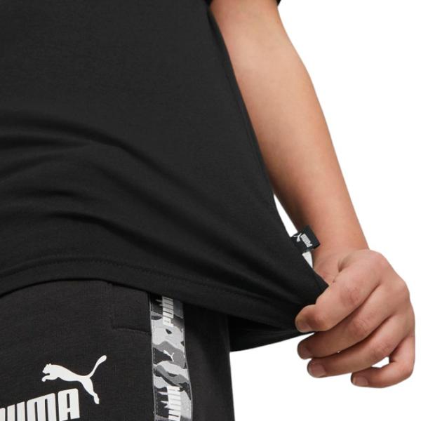 Футболка для мальчиков Puma Ess Tape Camo Tee B 164/ Черный photo 5 Футболка для мальчиков Puma Ess Tape Camo Tee B 164/ Черный photo 5