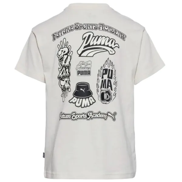 Футболка для мальчиков Puma Ess+ Mid 90S Graphic Tee B 176/ Альпийский снег photo 2