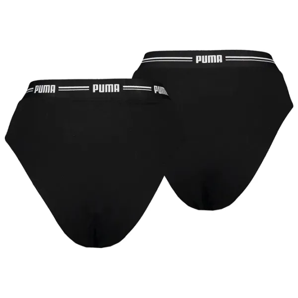 Chiloți pentru femei Puma V-Shape High Waist L/ Black/ Brief photo 2