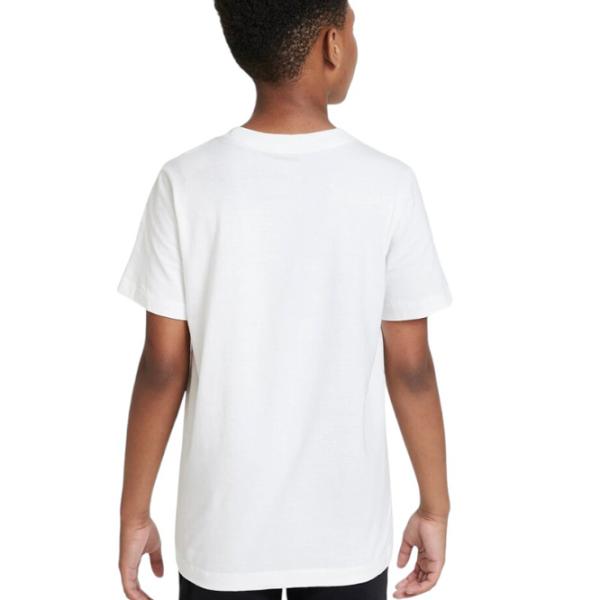 Футболка для мальчиков Nike B Nsw Tee Core Bball Hbr Cnct S / Белый photo 2