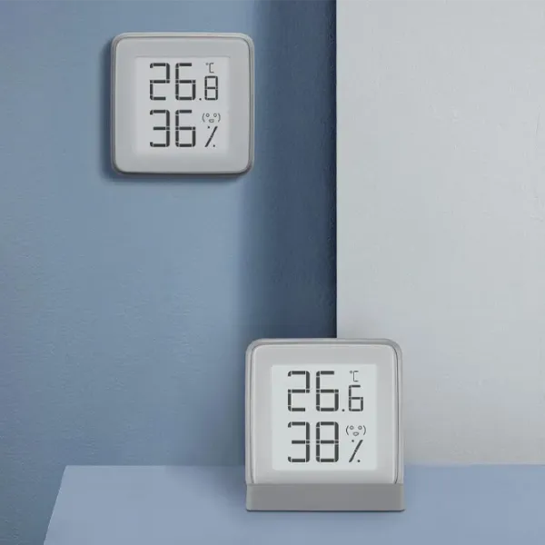 Senzor de Temperatură si Umiditate Xiaomi MHO-C402 White photo 3
