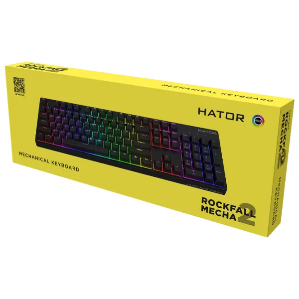 Tastatură Hator Rockfall 2 Cu fir/ Black photo 6