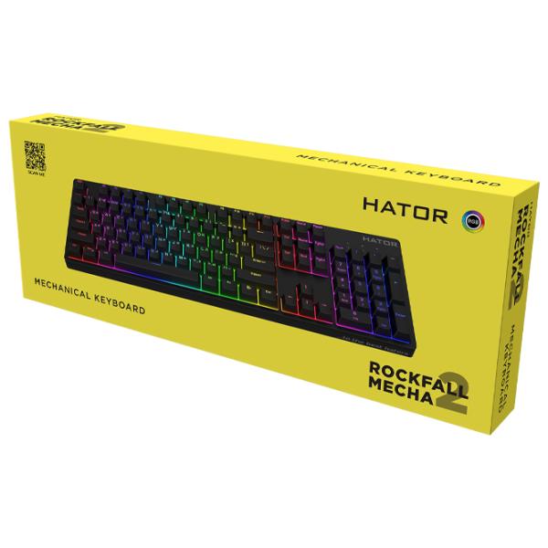 Tastatură Hator Rockfall 2 Cu fir/ Black photo 6