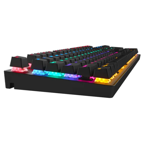 Tastatură Hator Starfall Rainbow Origin Blue Cu fir/ Black photo 3