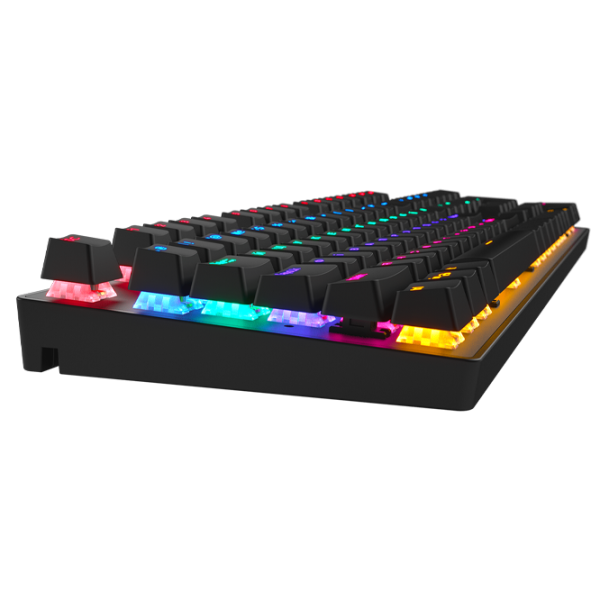 Tastatură Hator Starfall Rainbow Origin Blue Cu fir/ Black photo 3