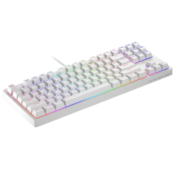 Tastatură Hator Rockfall 2 Mecha TKL Cu fir/ White photo 3