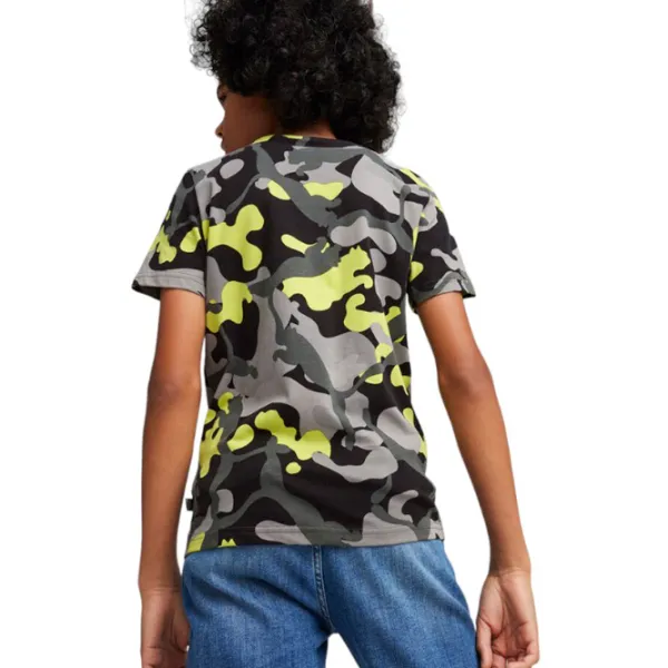 Футболка для мальчиков Puma Ess+ Camo Tee B 140/ Mineral Gray photo 4