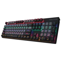 Tastatură Hator Starfall Rainbow Origin Blue Cu fir/ Black photo 2