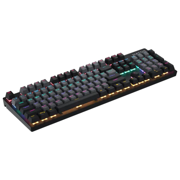 Tastatură Hator Starfall Rainbow Origin Blue Cu fir/ Black photo 3