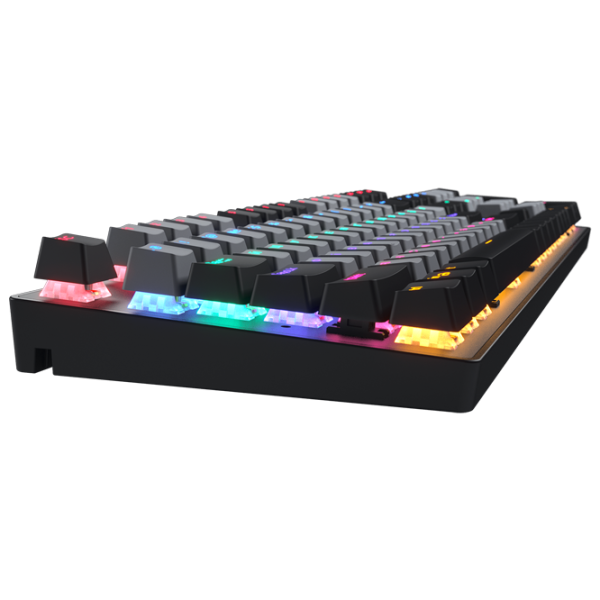 Tastatură Hator Starfall Rainbow Origin Blue Cu fir/ Black photo 4