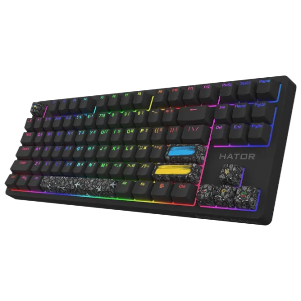 Клавиатура Hator Rockfall 2 Mecha TKL Authentic Edition Проводная/ Черный photo 2