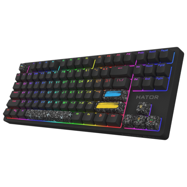 Клавиатура Hator Rockfall 2 Mecha TKL Authentic Edition Проводная/ Черный photo 2