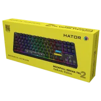 Клавиатура Hator Rockfall 2 Mecha TKL Authentic Edition Проводная/ Черный photo 6