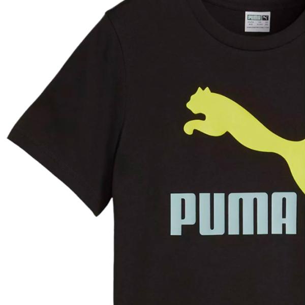 Футболка для мальчиков Puma Classics Logo Tee B 140 / Черный photo 3 Футболка для мальчиков Puma Classics Logo Tee B 140 / Черный photo 3