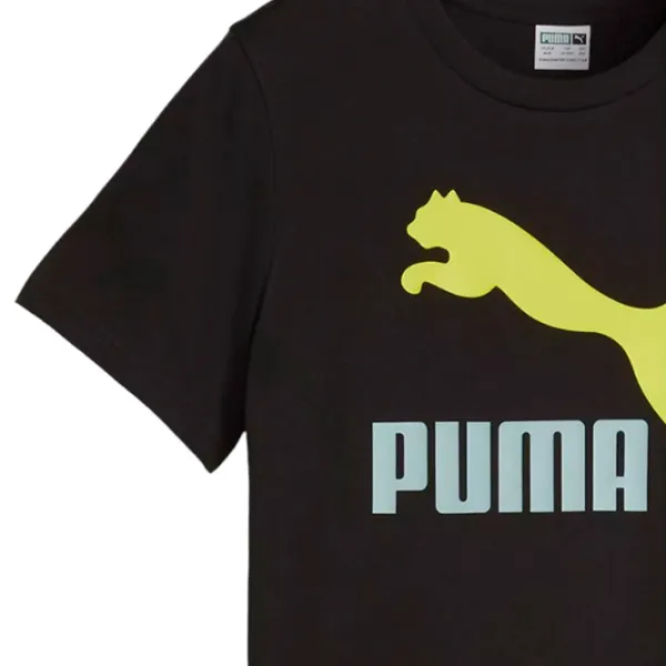 Tricou pentru băieți Puma Classics Logo Tee B 176 / Black photo 3 Tricou pentru băieți Puma Classics Logo Tee B 176 / Black photo 3