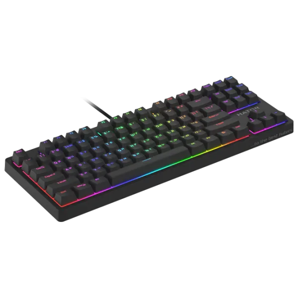 Tastatură Hator Rockfall 2 Mecha TKL Cu fir/ Black photo 2