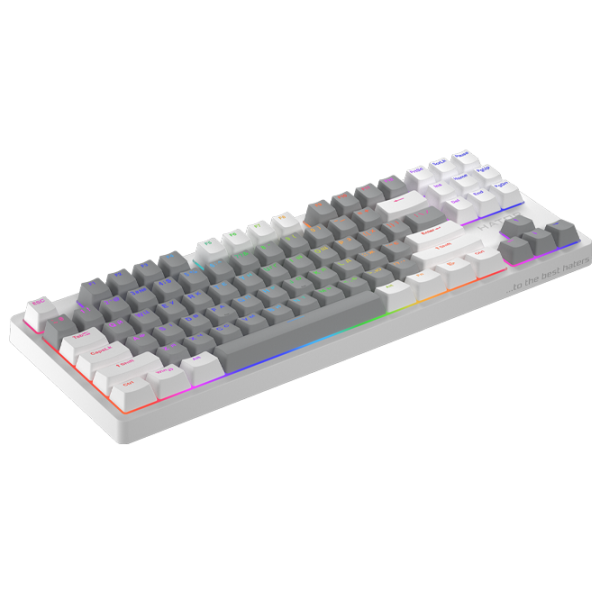 Tastatură Hator Rockfall 2 Mecha Signature Edition Cu fir/ White photo 2