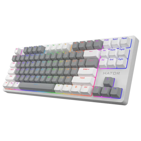 Tastatură Hator Rockfall 2 Mecha Signature Edition Cu fir/ White photo 3