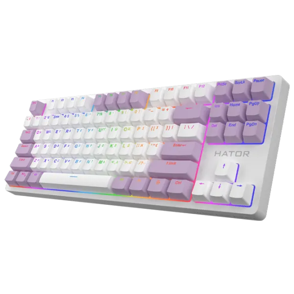 Tastatură Hator Rockfall 2 Mecha Signature Edition Cu fir/ White photo 2
