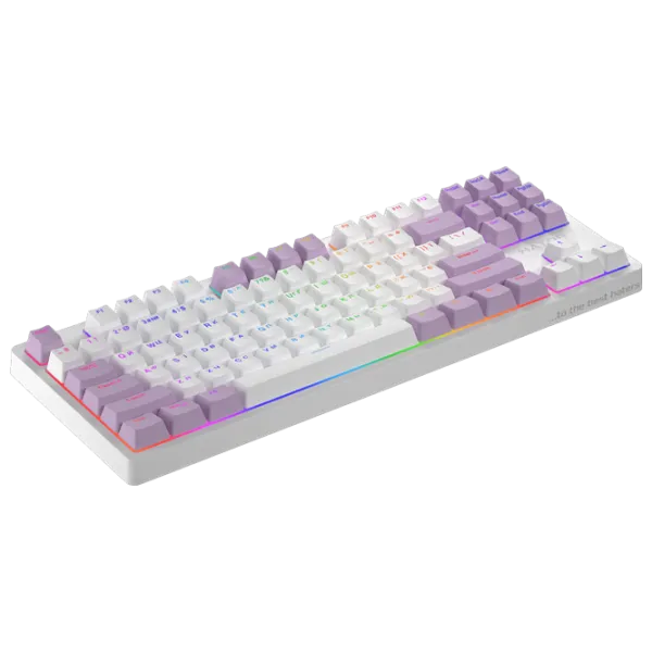 Tastatură Hator Rockfall 2 Mecha Signature Edition Cu fir/ White photo 3